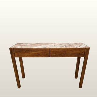 Toronto Marble Topped Console Table with Drawers in Furniture from Oriana B www.orianab.com