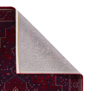 Traditional Style Red Rug | Three Sizes | Stepped Pattern in Homewares from Oriana B www.orianab.com