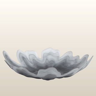 Translucent Shadow Glass Decorative Plate in Homewares from Oriana B www.orianab.com