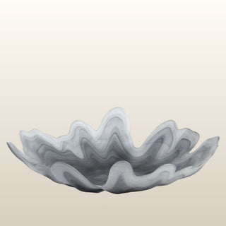 Translucent Shadow Glass Decorative Plate in Homewares from Oriana B www.orianab.com