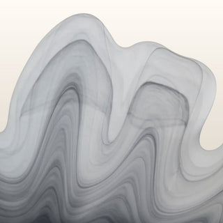 Translucent Shadow Glass Decorative Plate in Homewares from Oriana B www.orianab.com
