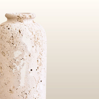 Travertine Tall Vase in Homewares from Oriana B www.orianab.com