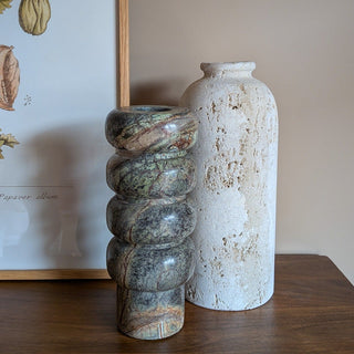 Travertine Tall Vase in Homewares from Oriana B www.orianab.com