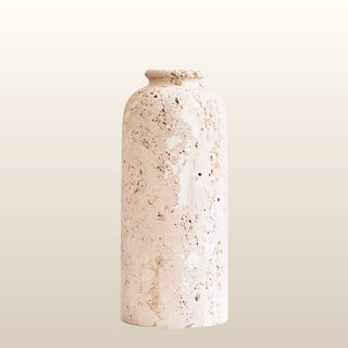 Travertine Tall Vase in Homewares from Oriana B www.orianab.com