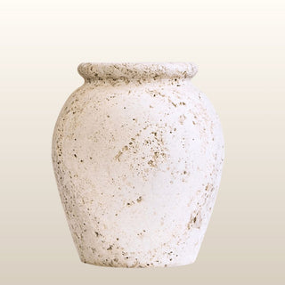 Travertine Vase in from Oriana B www.orianab.com
