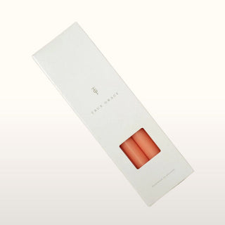 True Grace Dinner Candle | Peach in Homewares from Oriana B www.orianab.com