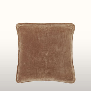 Velvet Cushion | Caramel | 45cm x 45cm in Homewares from Oriana B www.orianab.com
