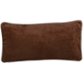 Velvet Cushion | Henna | 30X60cm in Homewares from Oriana B. www.orianab.com