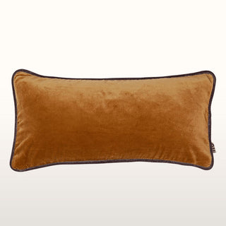 Velvet Cushion | Mustard | 30x60 in Homewares from Oriana B www.orianab.com