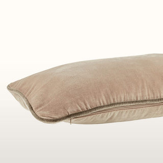 Velvet Cushion | Salmon Pink | 30x60 in Homewares from Oriana B. www.orianab.com