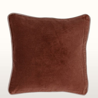 Velvet Cushion | Wine | 45x45 in Homewares from Oriana B www.orianab.com