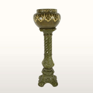 Vintage Green Glazed China Jardiniere in Archived from Oriana B www.orianab.com