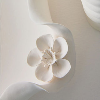 White Decorative Bowl | 32cm in Homewares from Oriana B www.orianab.com