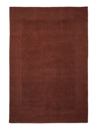 Windsor Border | Wool Rug | Terracotta in Homewares from Oriana B www.orianab.com