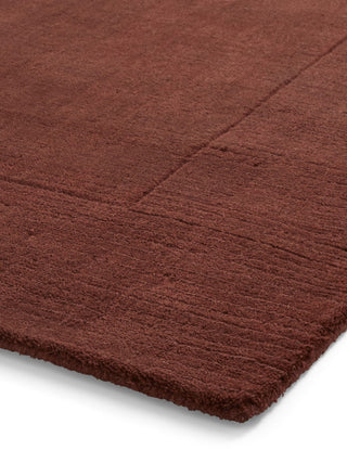 Windsor Border | Wool Rug | Terracotta in Homewares from Oriana B www.orianab.com