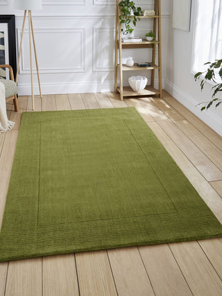 Windsor Green | Wool Rug in Homewares from Oriana B www.orianab.com