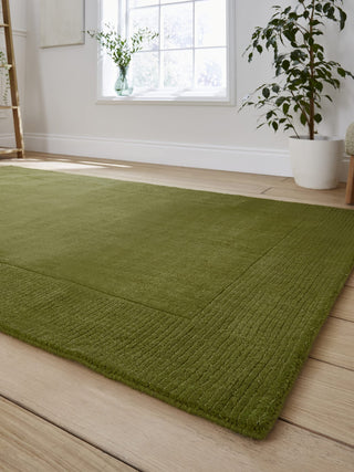 Windsor Green | Wool Rug in Homewares from Oriana B www.orianab.com