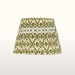 Wood Floor Lamp | Green Pleated Lampshade in Lighting from Oriana B www.orianab.com