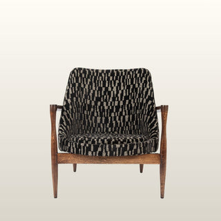 Wood Framed Armchair | Monochrome in Furniture from Oriana B www.orianab.com