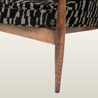 Wood Framed Armchair | Monochrome in Furniture from Oriana B www.orianab.com