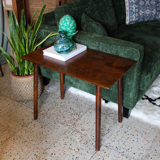 Wooden Rectangular Side Table in Archived from Oriana B www.orianab.com