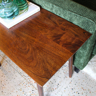 Wooden Rectangular Side Table in Archived from Oriana B www.orianab.com