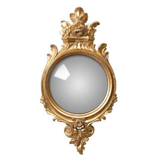 18th Century Inspired Convex Mirror | GoldOriana BHomewares