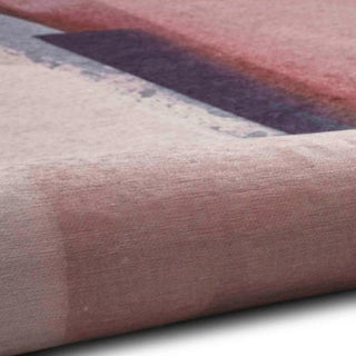 Abstract Rose and Navy Rug in Homewares from Oriana B www.orianab.com