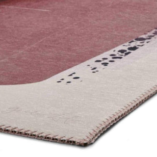 Abstract Rose and Navy Rug in Homewares from Oriana B www.orianab.com