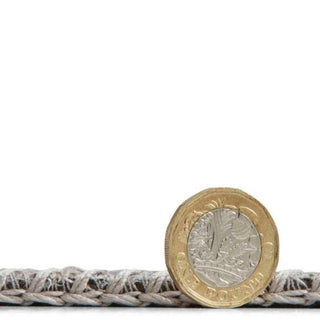 Abstract Rug | Grey & Warm Ochre in Homewares from Oriana B www.orianab.com