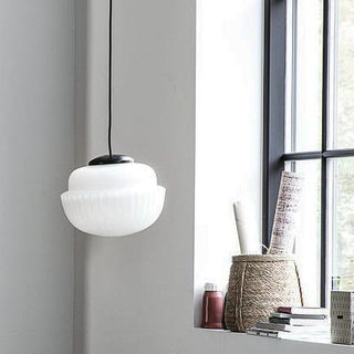Acorn Ceiling Pendant | White in Archived from Oriana B www.orianab.com