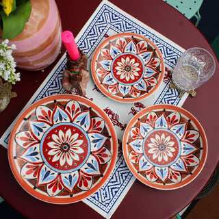 Amalfi Inspired Ceramic Dinner Set | 18 PiecesOriana BHomewares