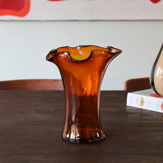 Amber Flower Vase in Homewares from Oriana B. www.orianab.com