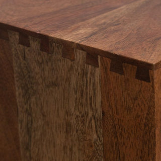 Angular Side Table | Mango Wood in Furniture from Oriana B www.orianab.com