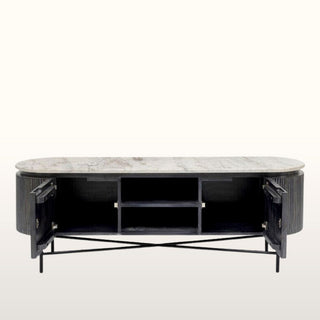 Anthracite & Marble TV Unit in Furniture from Oriana B www.orianab.com