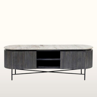 Anthracite & Marble TV Unit in Furniture from Oriana B. www.orianab.com