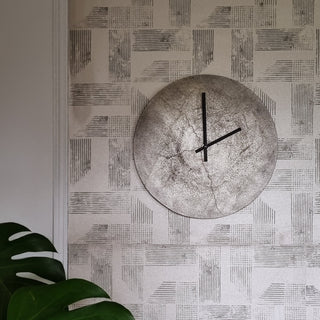 Antique Metallic Wall Clock in Outlet from Oriana B www.orianab.com