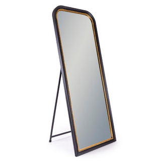 Antique Style Black & Gold Dressing Mirror in Mirrors from Oriana B www.orianab.com
