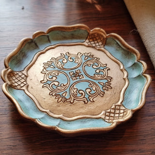 Baroque Pattern Coasters | Set of 4 in Homewares from Oriana B www.orianab.com