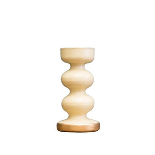 Beige Candleholder | 2 Rings in Homewares from Oriana B www.orianab.com