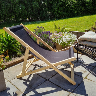 Black Deck Chair | Irish Furniture Store | Garden & OutdoorOriana BOutdoor