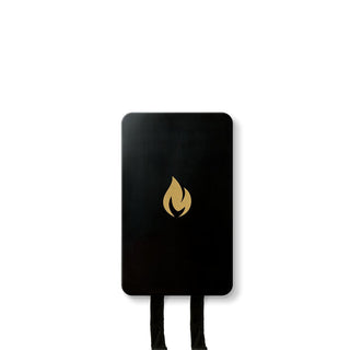 Nordic Flame | Black & Gold Flame Fire BlanketOriana BHomewares