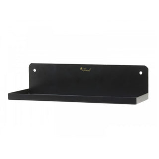 Black Metal Wall Shelf | 33cm in Archived from Oriana B www.orianab.com