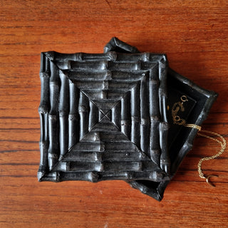 Black Bamboo Trinket BoxOriana BHomewares
