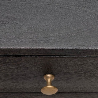 Black Table with Single Drawer in Archived from Oriana B www.orianab.com