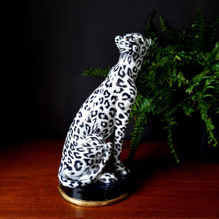 Black & White Decorative Leopard in Archived from Oriana B www.orianab.com