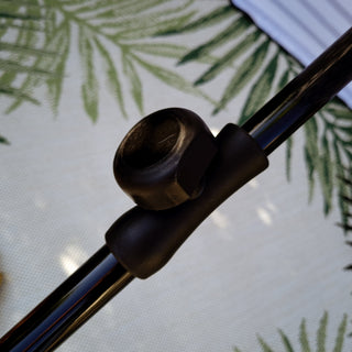 Black & White Garden Umbrella in Outlet from Oriana B www.orianab.com