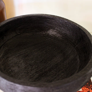 Black Wooden Bowl in Homewares from Oriana B www.orianab.com