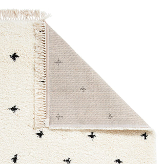 Boho Soft Pile Rug | Black & White | 2 Sizes in Homewares from Oriana B www.orianab.com