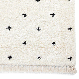 Boho Soft Pile Rug | Black & White | 2 Sizes in Homewares from Oriana B www.orianab.com